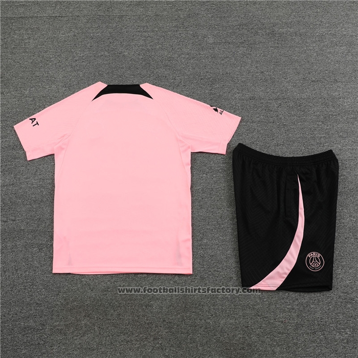 Tracksuit Paris Saint-Germain Short Sleeve 2022-2023 Rosa - Shorts